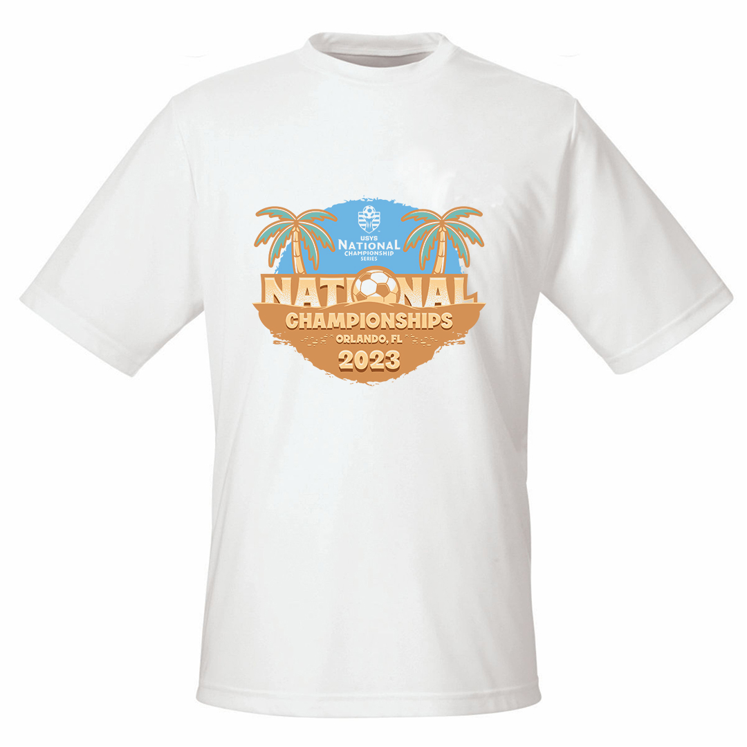 2023 National Championship - White Short Sleeve